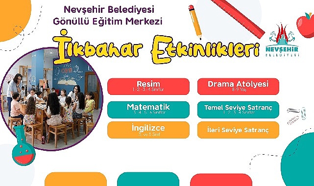 Gönüllü Eğitim Merkezi'nde yeni dönem kursları için kayıtlar başladı