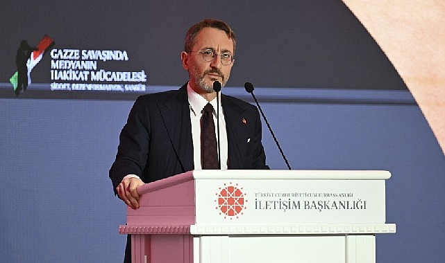 İletişim Başkanı Altun: ‘’İsrail’in gazetecilere uyguladığı şiddet, İsrail’in temel stratejisidir’’