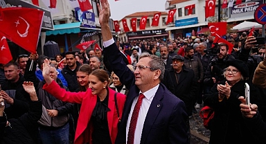 Mesut Ergin, “Ayvalık için ileri daima ileri gideceğiz