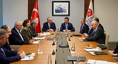 Milli Olimpiyat Komitesi toplantısına misafir oldu