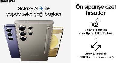 Samsung Galaxy S24 akıllı telefonlar Vodafone Flex ile satışa sunuldu