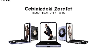 Tecno Phantom V Flip 5G: Moda ve Teknolojinin Mükemmel Harmonisi!