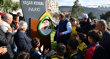 Yaşar Kemal Parkı Çiğli’de Törenle Açıldı