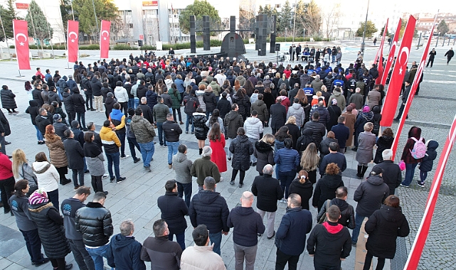 6 Şubat’ta hayatını kaybedenler Nilüfer’de anıldı