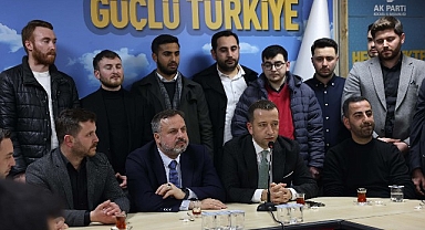 AK Gençlerden Tutuş'a tam destek