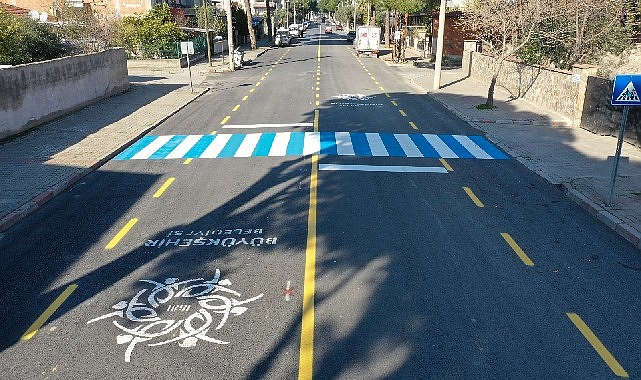 Aydın Büyükşehir Belediyesi Nazilli 5 Eylül Caddesi'nde çalışmalarını tamamladı