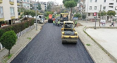 Aydın Büyükşehir Belediyesi'nden Efeler'e asfalt hamlesi
