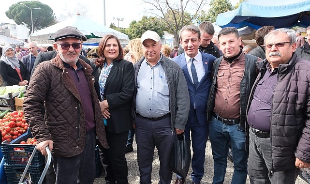 Başkan Çerçioğlu'na Umurlu’da Sevgi Seli