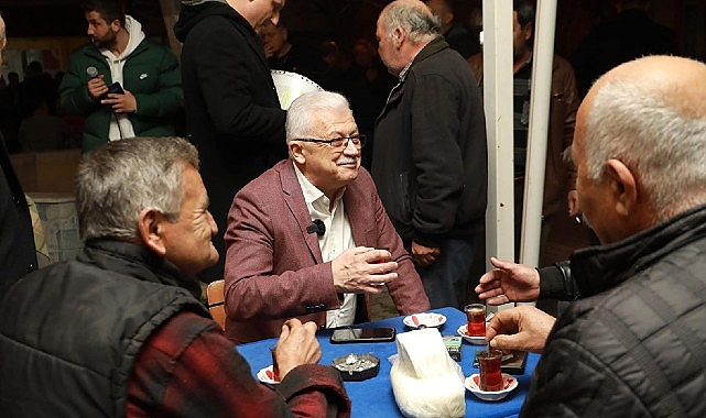 Başkan Deveciler Kızıklı’da Coşkuyla Karşılandı