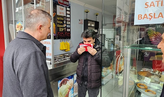 Başkan Sezer'den esnafa en güzel hediye