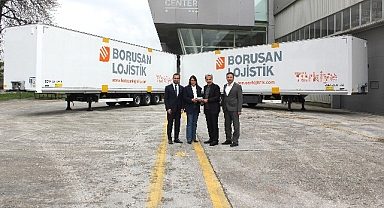 Borusan Lojistik, 20 Tırsan askılı tekstil taşıyıcı treyler ile filosunu dahada güçlendiriyor