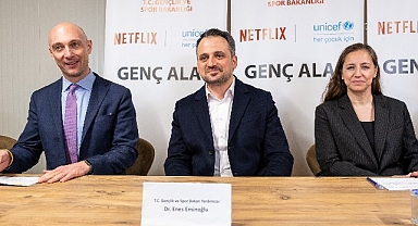 Depremin 1. yılında Gençlik ve Spor Bakanlığı, UNICEF ve Netflix tarafından Genç Alan’a ortak ziyaret