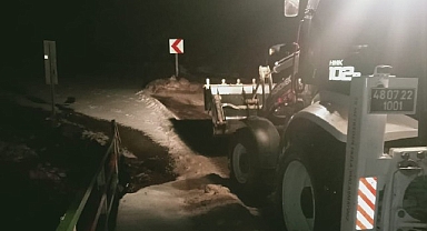 Dolu yağışına Milas Belediyesi’nden anında müdahale