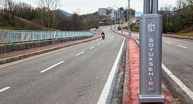 Hoca Ahmet Yesevi Caddesi'nde işlem tamam