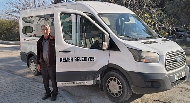 Kemer Belediyesi’nden hastalara ücretsiz servis