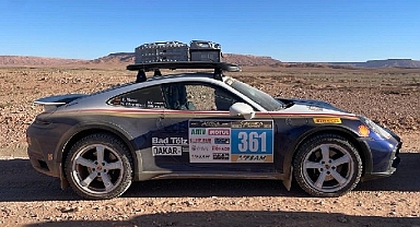 Pirelli Scorpion All Terrain Plus için çöl testi: Porsche 911 Dakar, Almanya-Senegal Parkurunu tek lastik setiyle tamamladı
