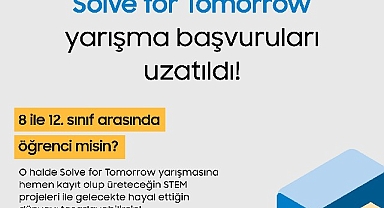 Samsung’un ‘Solve for Tomorrow’ yarışmasında son başvuru tarihi 16 Şubat’a kadar uzatıldı