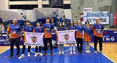 Spor Tırmanışta Küçük Sporcular İnegöl’ü Gururlandırdı