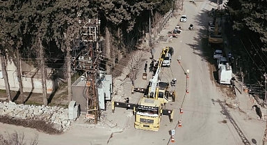 Toroslar EDAŞ’tan deprem bölgesinde asrın elektrik dağıtım operasyonu