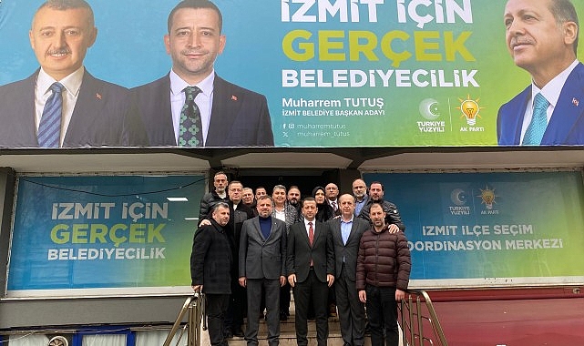 Tutuş'un Seçim Koordinasyon Merkezi Çarşıda