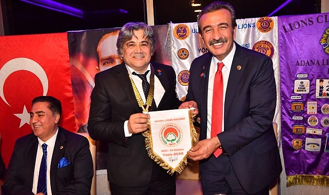 Başkan Soner Çetin Adana Lions Kulübü’nün konuğu oldu
