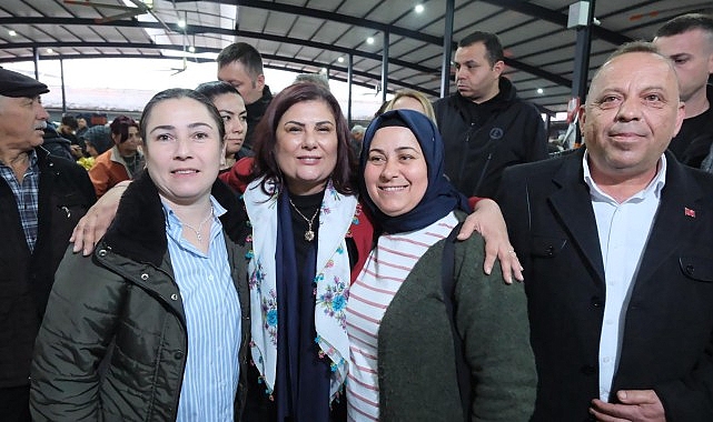 Bozdoğan'da Çerçioğlu'na Sevgi Seli
