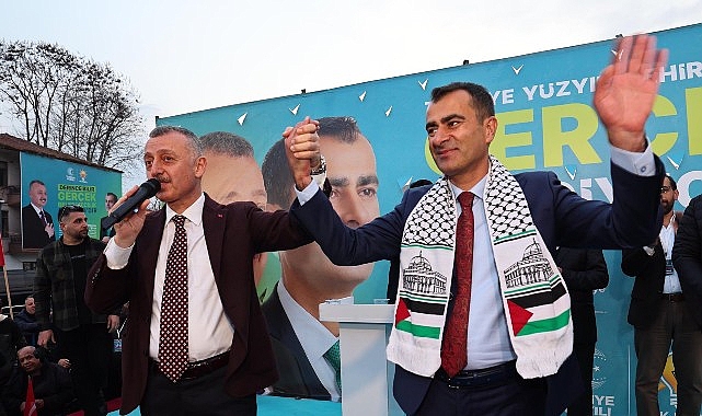 İbrahim Şirin'den miting gibi açılış