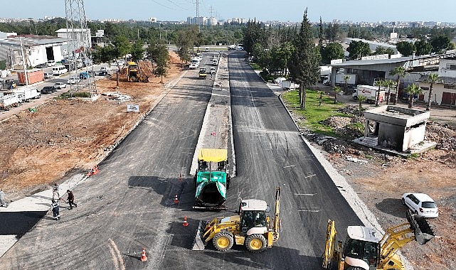 Mustafa Haşmet Caddesi'nde çalışmalarda sona gelindi