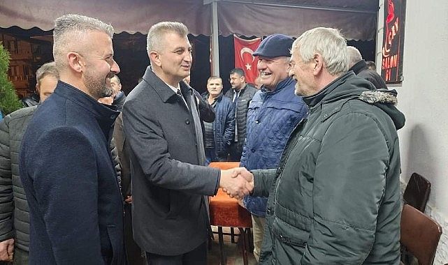 Yazlık'ta Başkan Sezer'e miting gibi karşılama