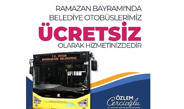 Aydın Büyükşehir Belediye Başkanı Özlem Çerçioğlu, Ramazan Bayramı süresince