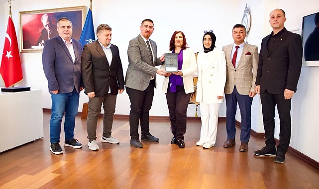 Nazilli Gazeteciler Cemiyeti'nden Başkan Çerçioğlu'na Ziyaret