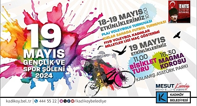 19 Mayıs, Kadıköy'de Coşkuyla Kutlanacak