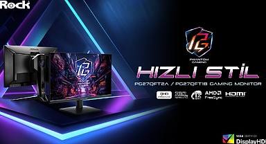 ASRock Yeni 180Hz Yenileme Hızına Sahip Monitörlerini Duyurdu!