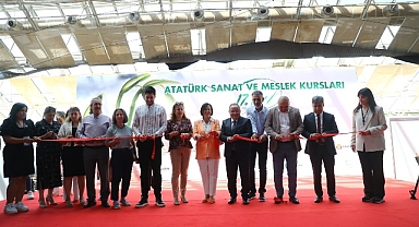 ATASEM kursiyerlerinden yıl sonu sergisi 