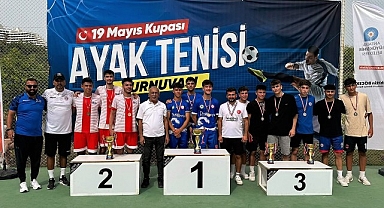 Ayak Tenisi '19 Mayıs Kupası' için oynandı