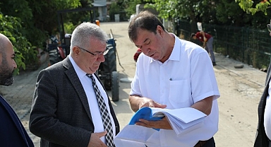 Başkan Ertaş, sahada çalışmaları inceledi