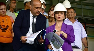 Başkan Kınay'dan Atatürk Gençlik Merkezine ziyaret: Bölgenin en büyük spor tesisi olacak