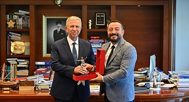 Başkan Turan, Ankara Büyükşehir Belediye Başkanı Mansur Yavaş’ı ziyaret etti