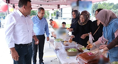 Başkan Yardımcısı Baytekin okul kermesine katıldı