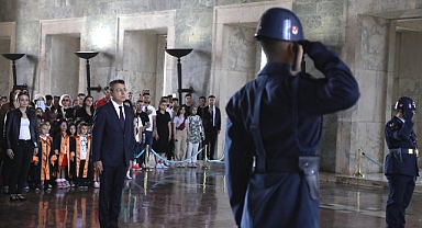 Çankayalı Minikler Ata'nın Huzuruna Çıktı