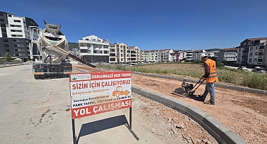 Demirtaş’a yeni kaldırım ve bisiklet yolları