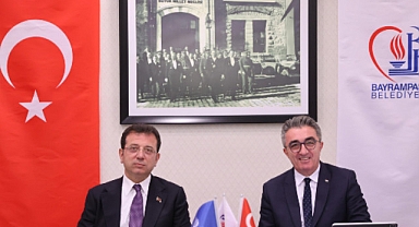 Ekrem İmamoğlu’ndan Bayrampaşa Belediye Başkanı Hasan Mutlu’ya ziyaret