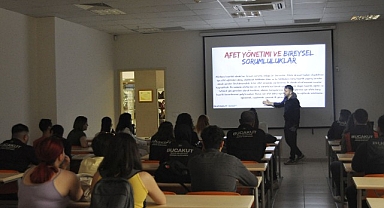 EÜ İletişim Fakültesi öğrencilerine farkındalık eğitimi verildi