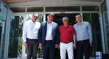 Fethiye Belediye Başkanı Karaca'dan Başkan Topaloğlu'na ziyaret