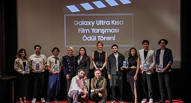 Galaxy Ultra Kısa Film Yarışması Ödül Töreni’nde genç yönetmen adayları ödüllerini aldı