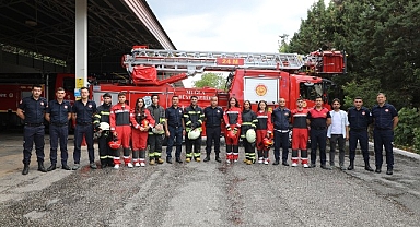 Geleceğin İtfaiyecileri Uygulamalı Eğitimde