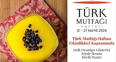 Gölcük Belediyesi, İl Kültür ve Turizm Müdürlüğü ile Kocaeli Gölcük Turizm Birliği Başkanlığı işbirliğinde 26 Mayıs Pazar günü Saraylı’da düzenlenecek etkinlikte Türk Mutfağı Haftası kutlanacak