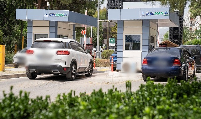 İzmir Büyükşehir Belediyesi Otoparklarda