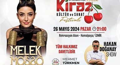 Kemalpaşa Belediyesi'nin düzenlediği 51’inci Kemalpaşa Altın Kiraz Kültür ve Sanat Festivali için geri sayım başladı