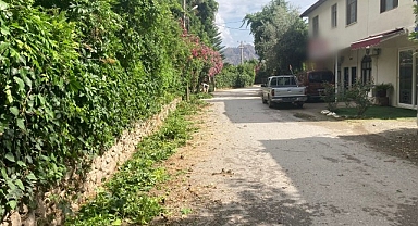 Kemer’de yeşil alanlarda çalışmalar 